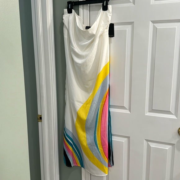 ELOQUII Tube Dress with colorful detail NWT - Picture 2 of 6